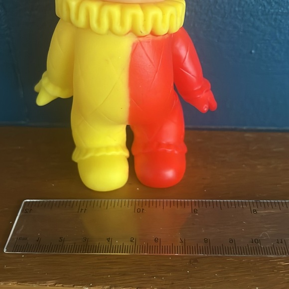 Vintage Rubber Clown Toy - Picture 10 of 10